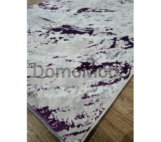 Синтетическая ковровая дорожка MODA 4576 LILAC/L.GREY - высокое качество по лучшей цене в Украине изображение 2.